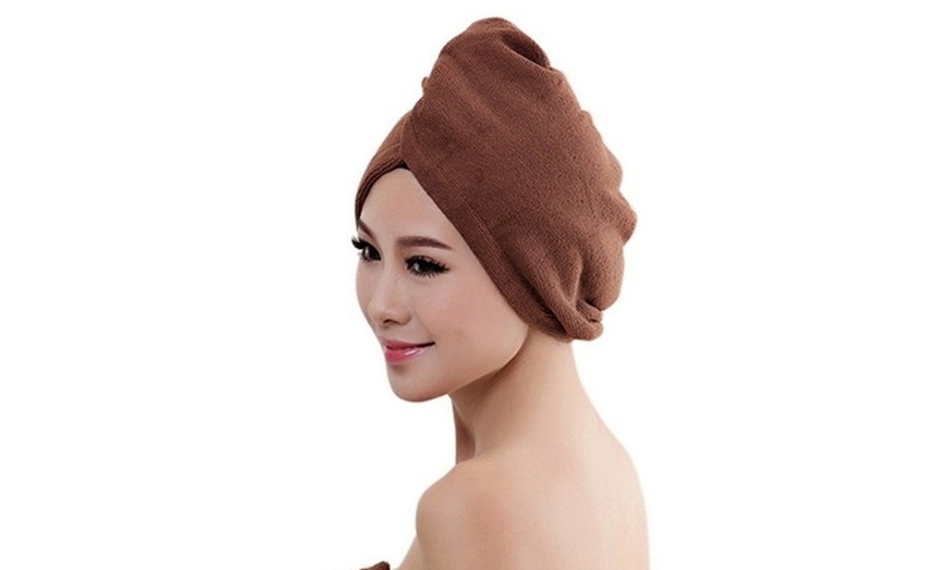 Image 9: Hair Drying Towel