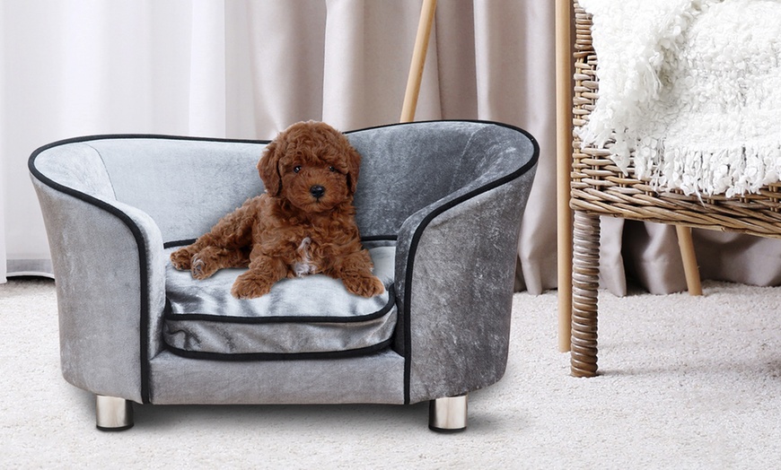 Image 21: PawHut Indoor Dog Beds Selection