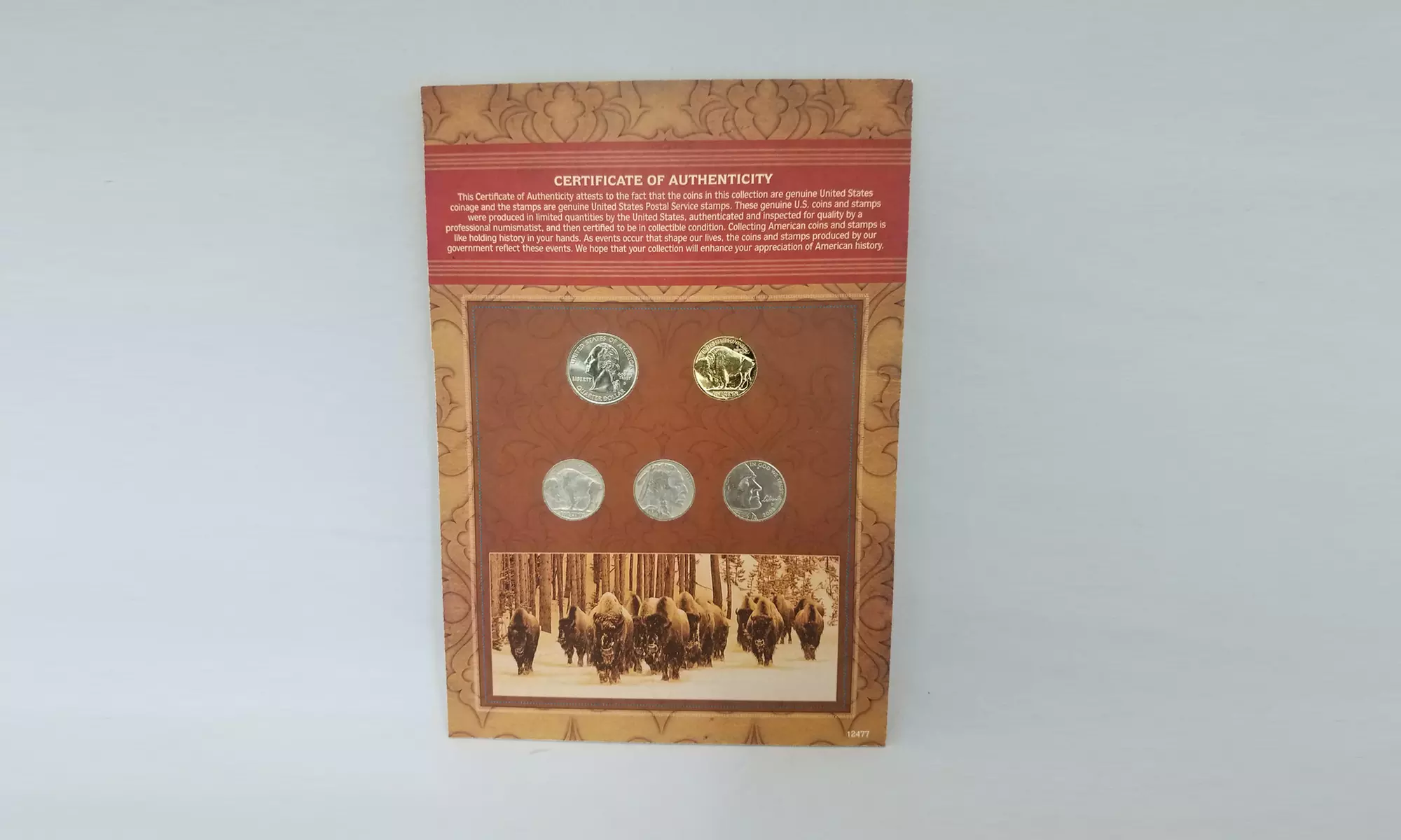 American Buffalo Coin and Stamp Collection - Image 3