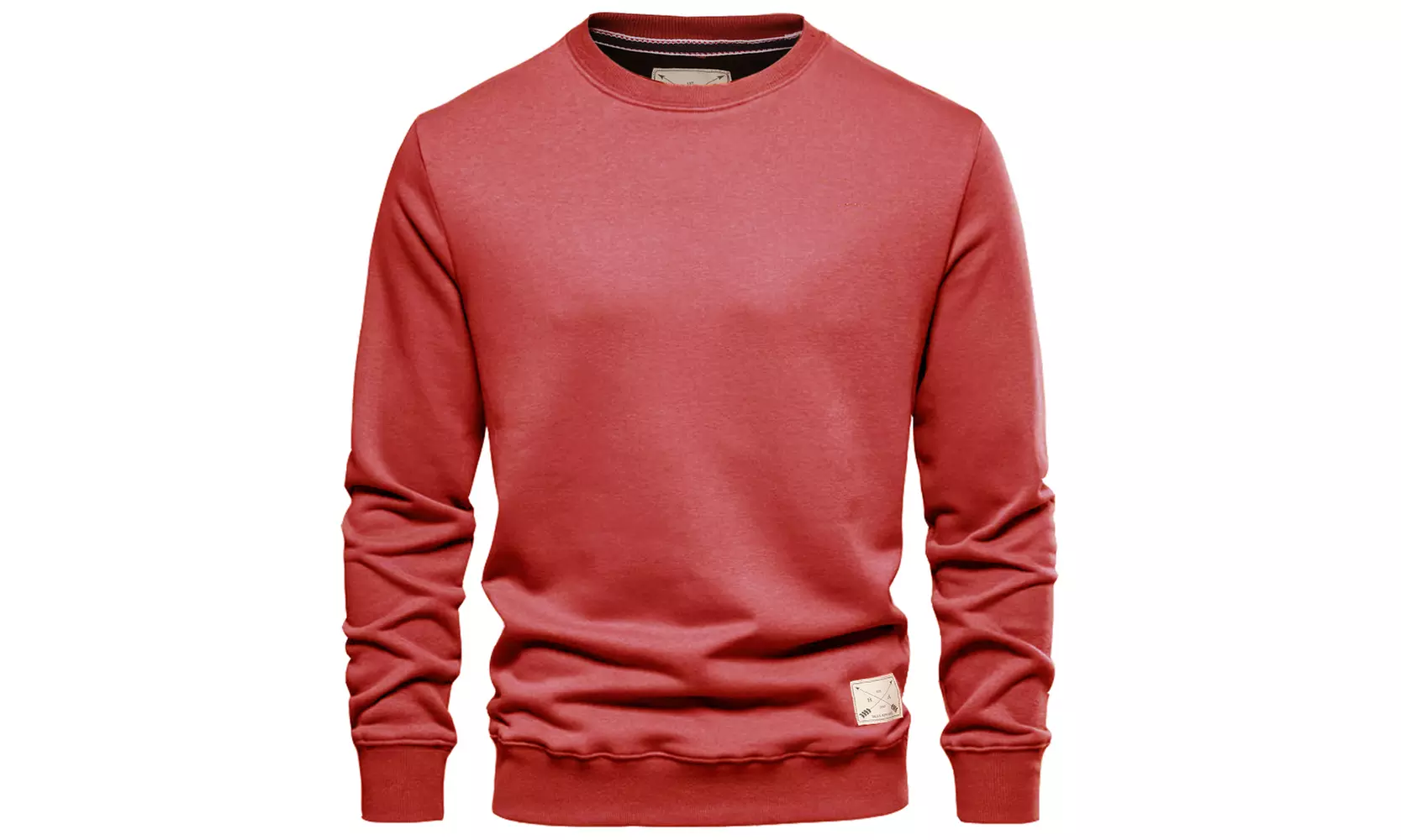 Herren-Pullover mit Rundhalsausschnitt