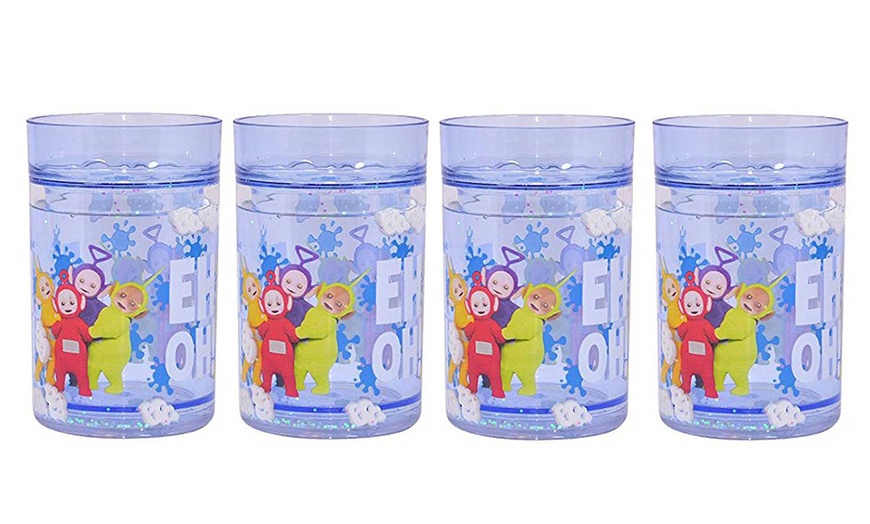 Image 1: Teletubbies Glitter Glasses Set