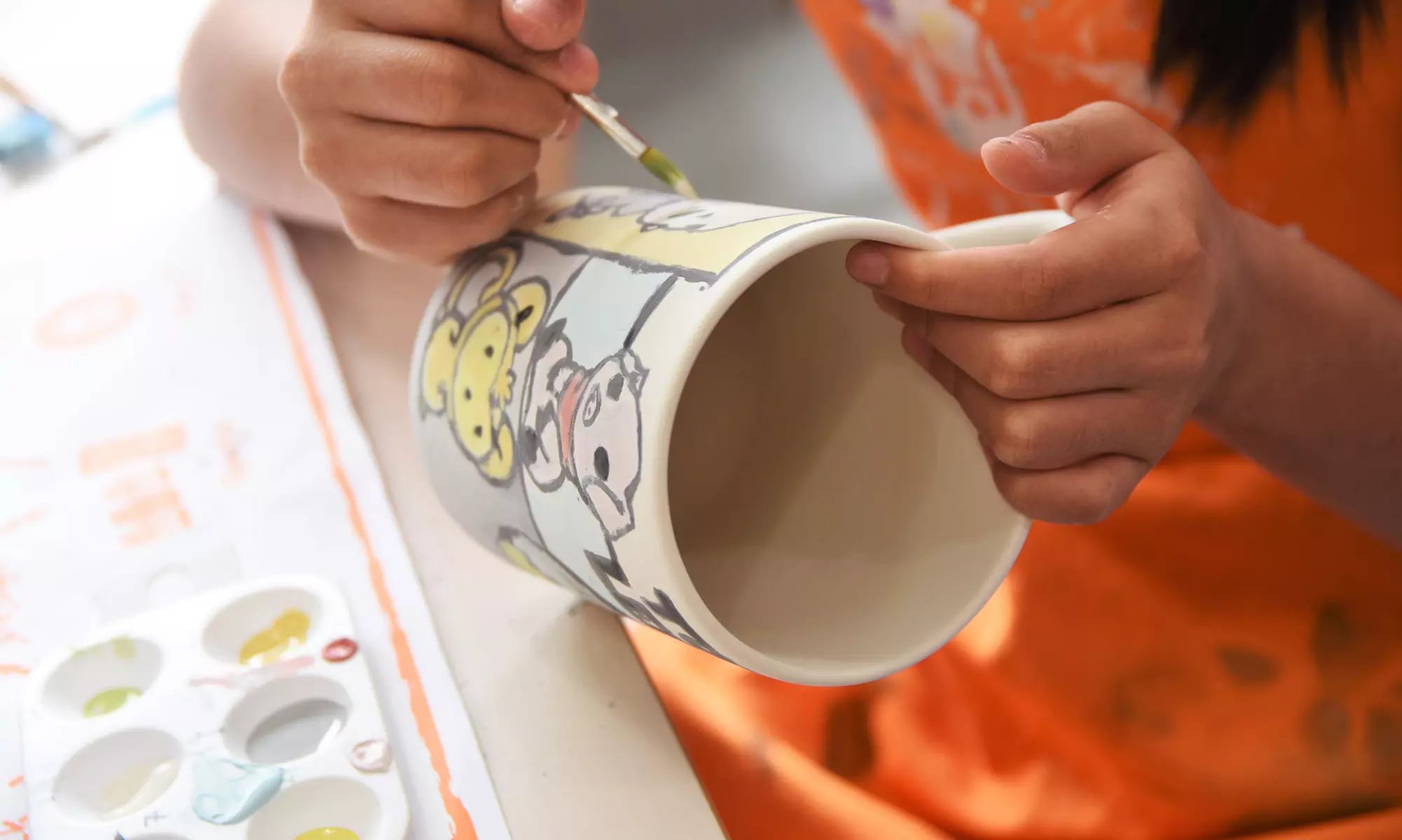Ceramic Coffee Mug Painting Experience for One, Two, or Four at Art Haven (Up to 45% Off)  - Primary Image