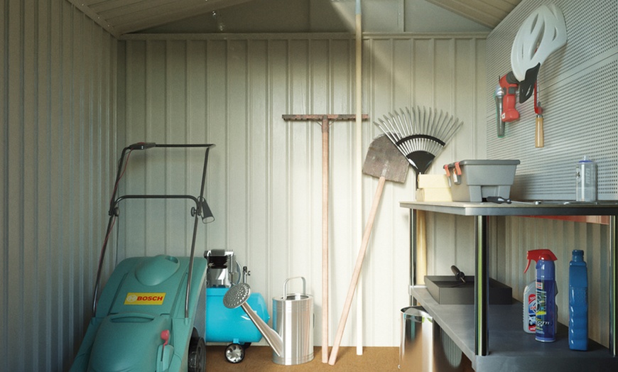 Image 7: Skylight Metal Shed