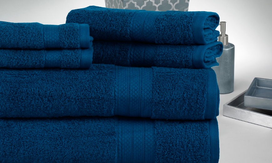 100% Cotton Towel Set (6-Piece) | Groupon Goods