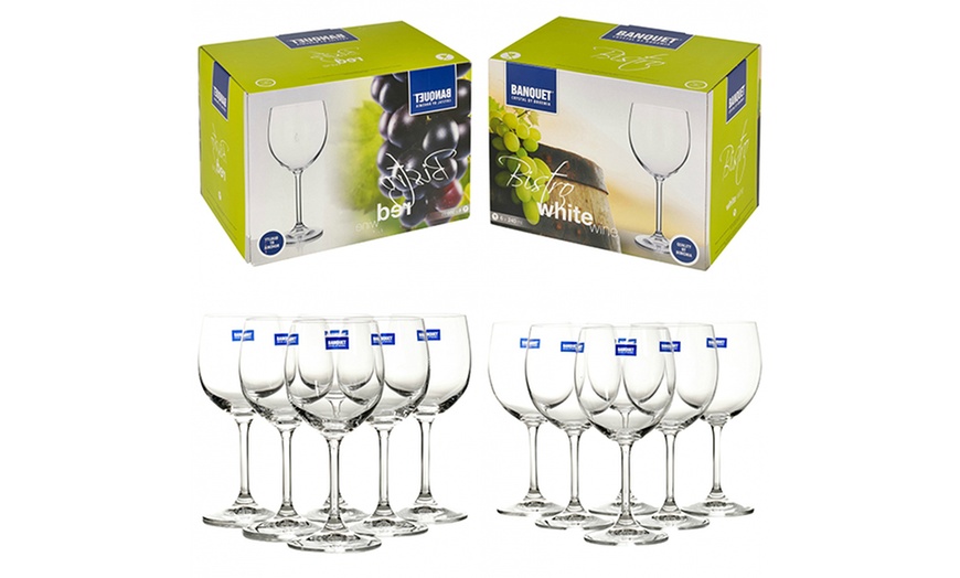 Image 1: Bohemia Glasses Wine Glasses