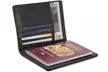 1 ou 2 protège-passeports unisexe RFID - Second Medium