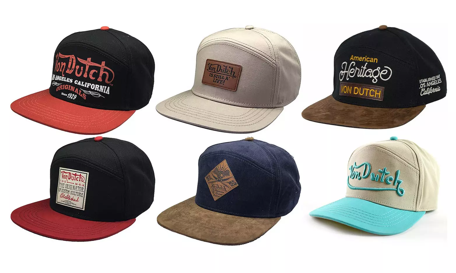 Von Dutch Baseball Cap or Trucker Style Hat for Men and Women - Primary Image