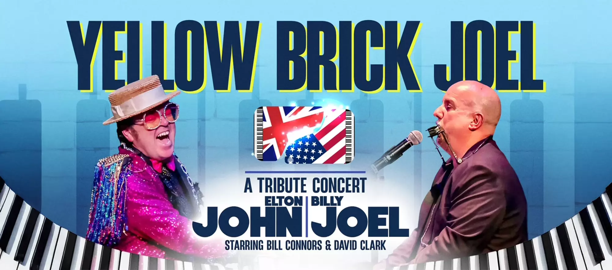 Elton John & Billy Joel: Yellow Brick Joel, The Tribute Concert on February 27 at 7:30 p.m. - Primary Image