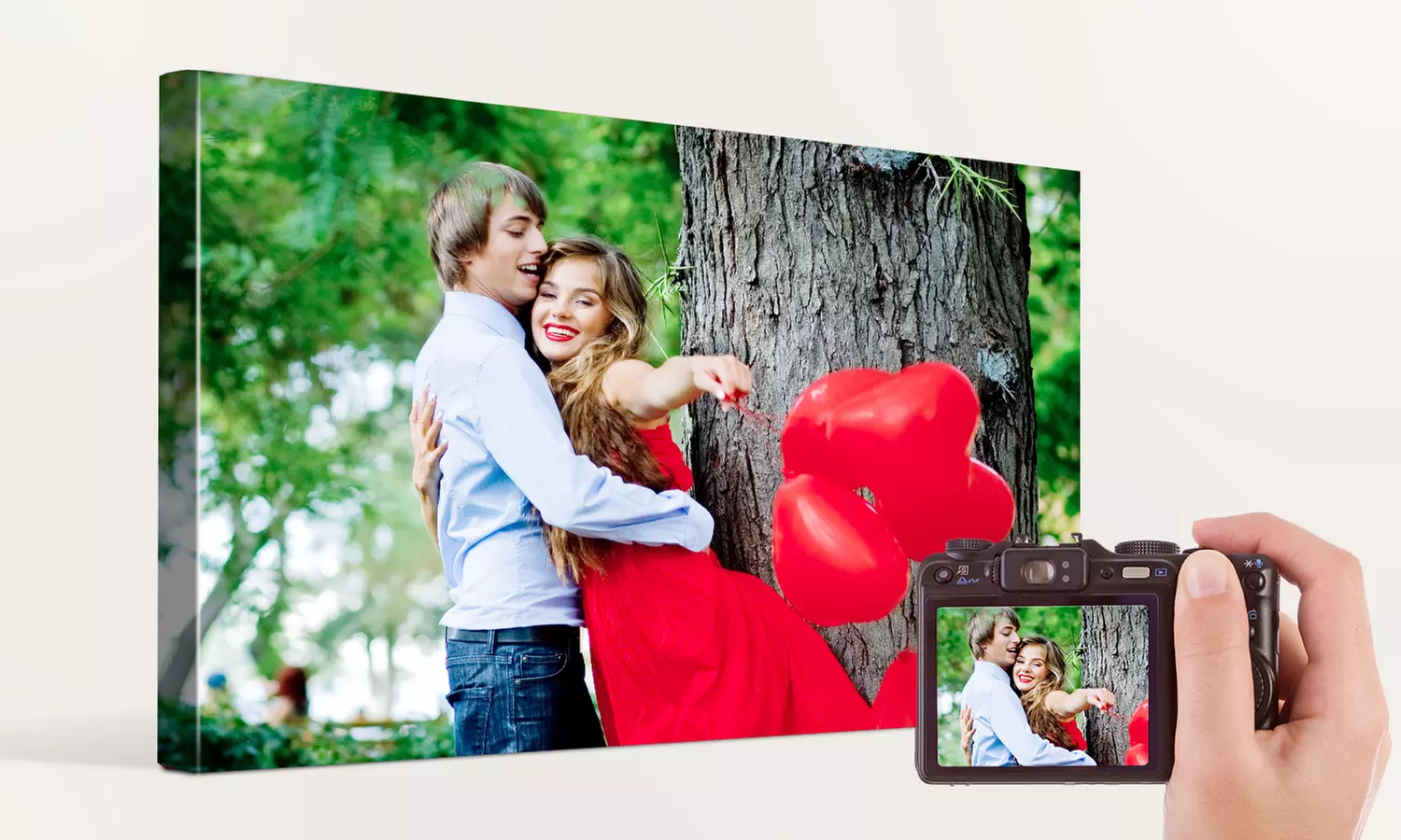 Personalized 8" x 10" Custom Canvas Prints (Up to 94% Off) - Primary Image