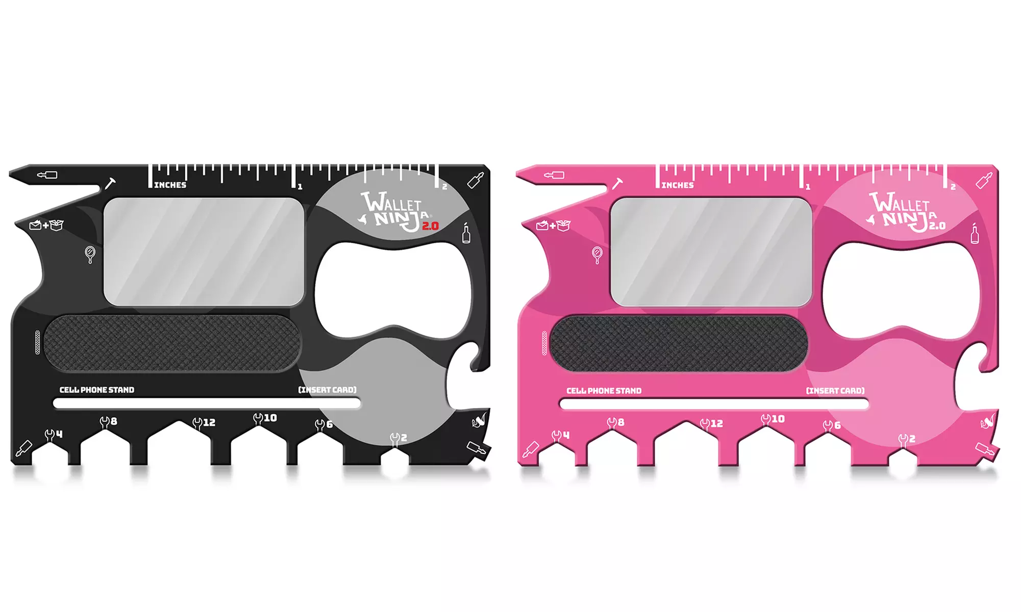 Wallet Ninja 2.0 Multi-Tool - 20 Tools in One - Primary Image