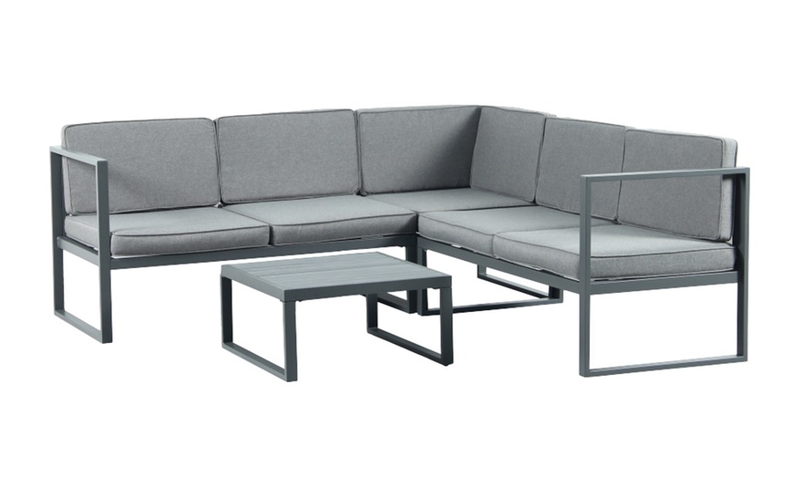 Image 1: Chester 5 Seat Modular Sectional Corner Set 