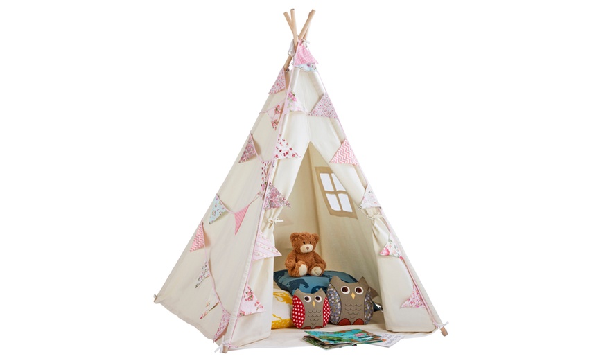 Image 4: Children's Tepee Tent