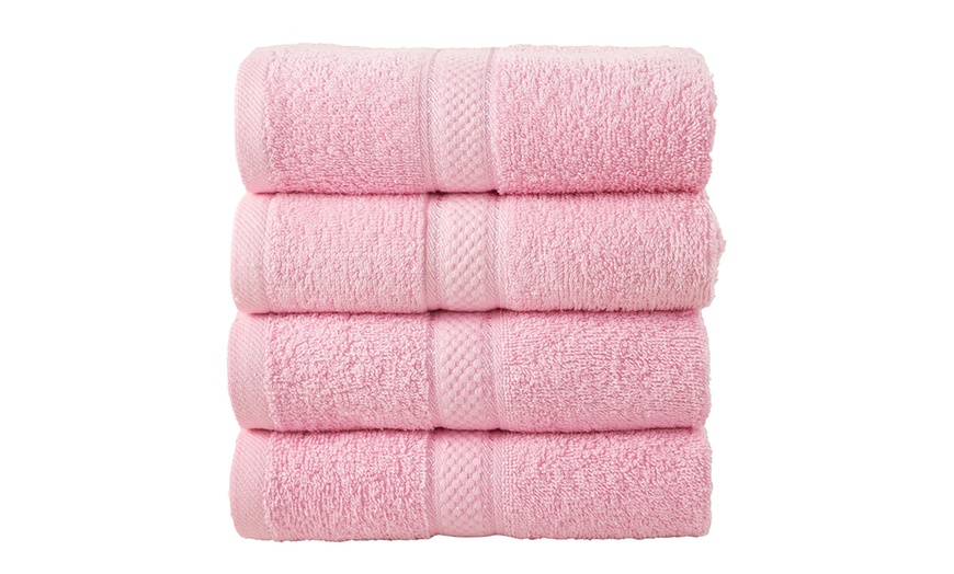 Image 48: 100% Cotton Towel Set