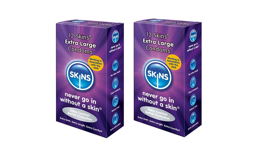 Image 17: 24, 48 or 72 Skins Condoms