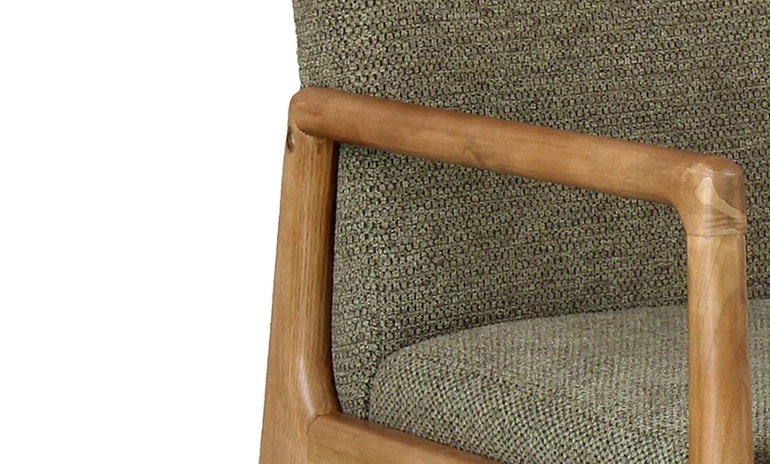 Image 25: Set di 2 poltrone in legno massello Doosense