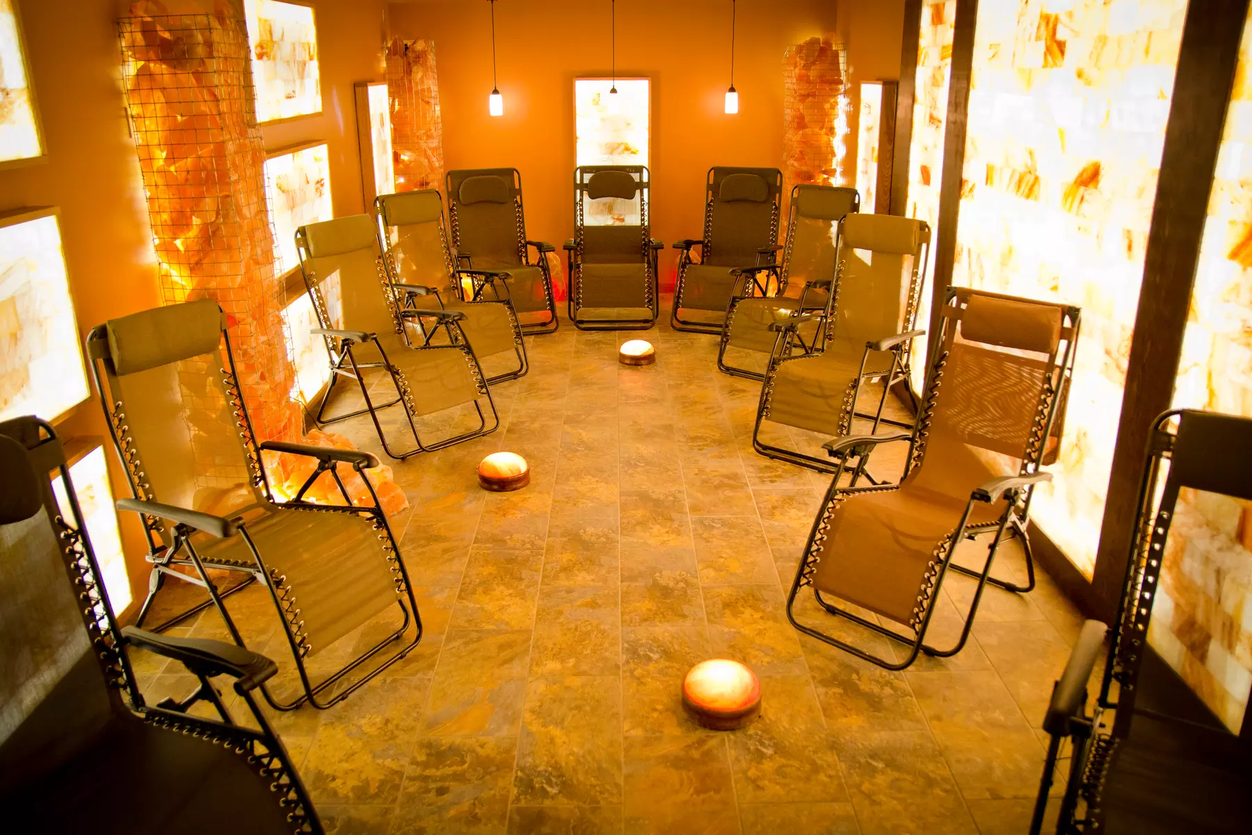 At Corcova Salt Spa, enjoy a 45-minute salt cave session with options for one, two, a private group or three sessions with up to 58% off