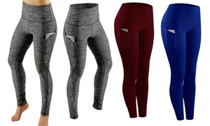 Women´s High Waist Fitness Leggings with Pockets