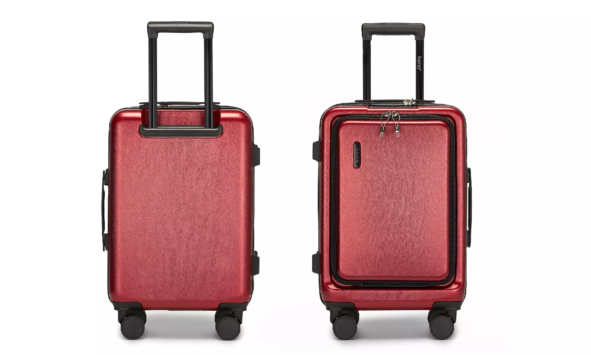 KONO Hardshell Luggage Set with TSA Lock and 360° Spinner Wheels