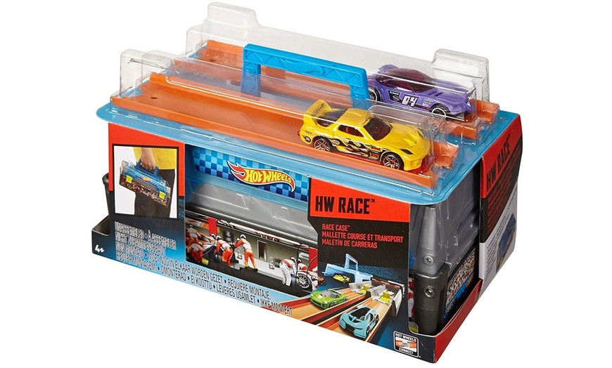 Image 2: Mattel Hot Wheels Race Case