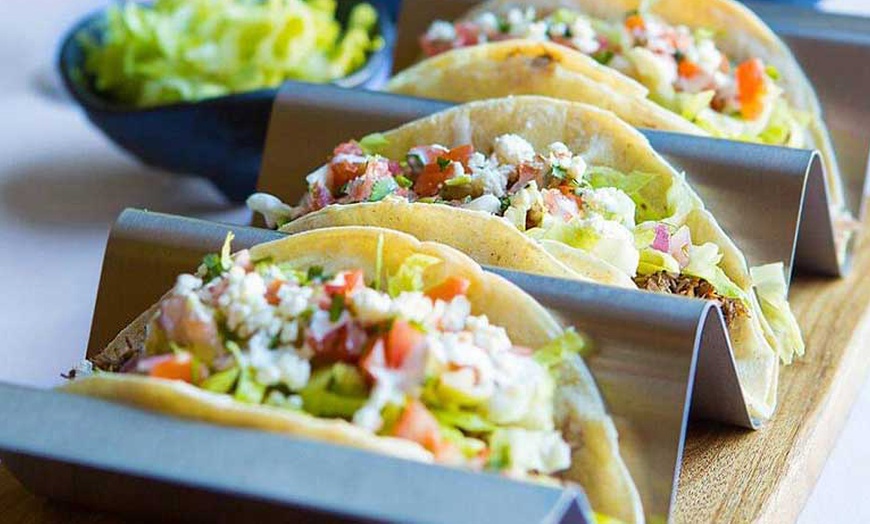 Image 2: Delight w/ Choice of any 3, 6 or 12 Tacos with a 1, 2 or 4 Margaritas 