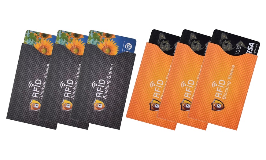 Image 12: Up to Six RFID Card Protection Sleeves