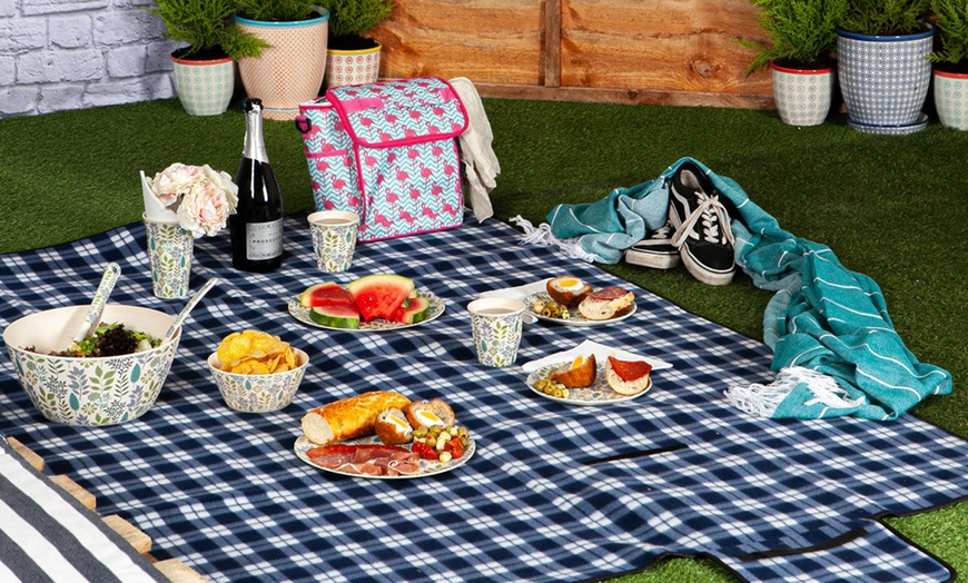 Image 1: Outdoor Picnic Blanket