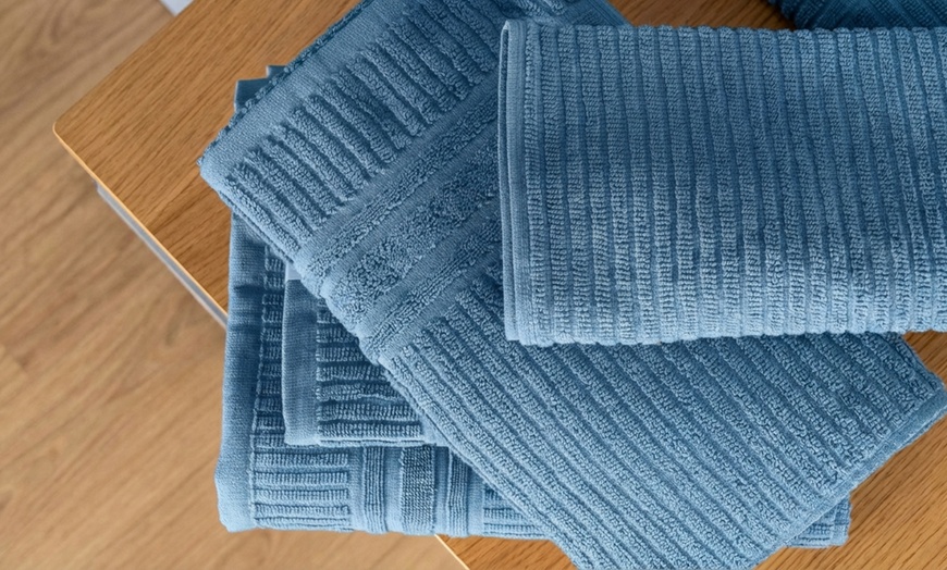 Image 11: Ensemble de 5 serviettes en coton