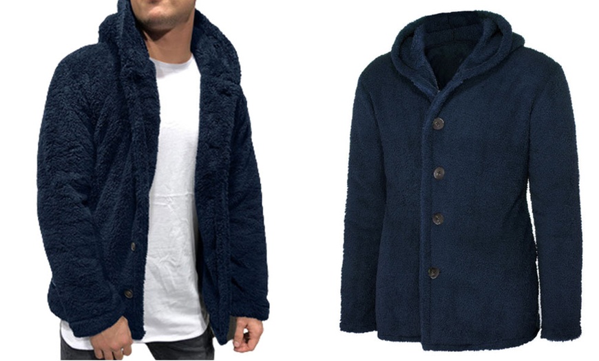 Image 7: Men's Teddy Jacket