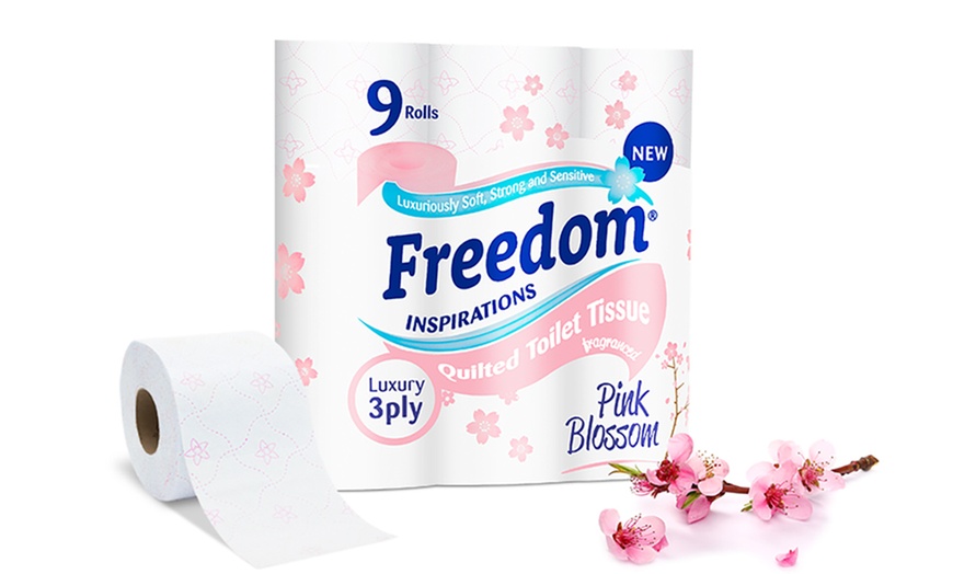 Image 2: Freedom Pink 3-Ply Toilet Paper