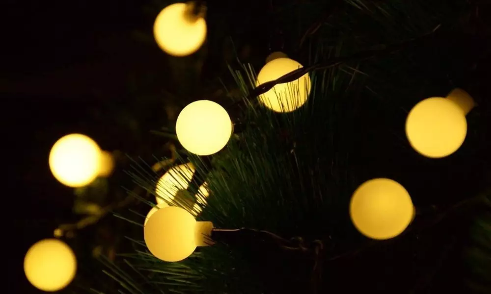 1 o 2 set da 100 lampadine solari a LED