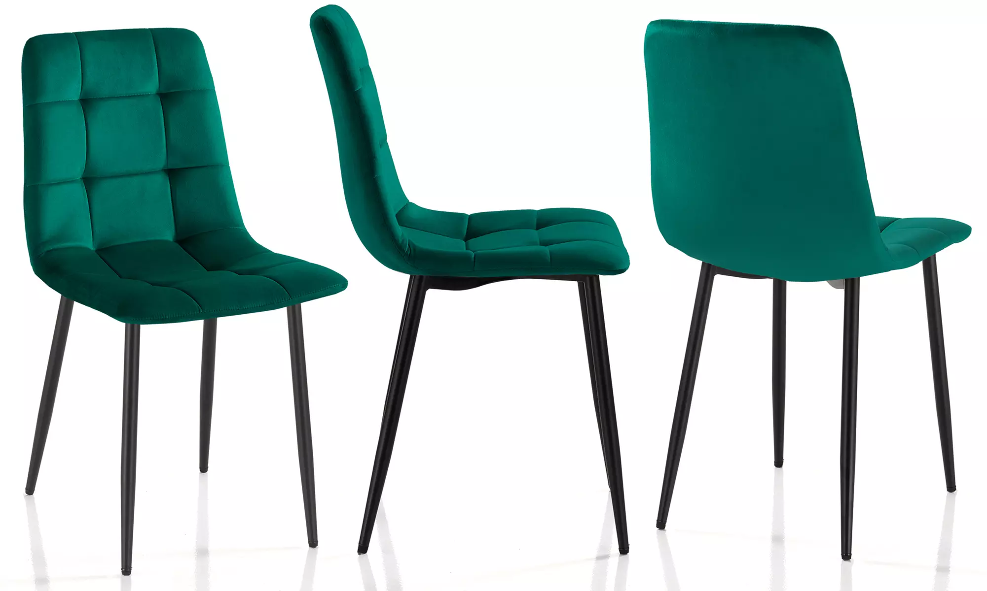 Lot de 4 chaises Corfu d'Oreste Luchetta