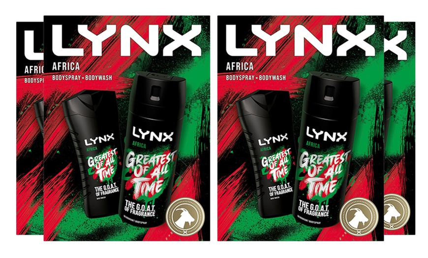 Image 5: Lynx Africa Greatest of All Time Body Wash and Body Spray Gift Set 