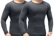 1 conjunto de ropa térmica, 2 pantalones o 2 tops para hombres - Second Medium