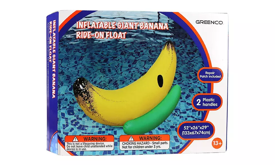 Inflatable Ride-On Banana Pool Float - Second Medium
