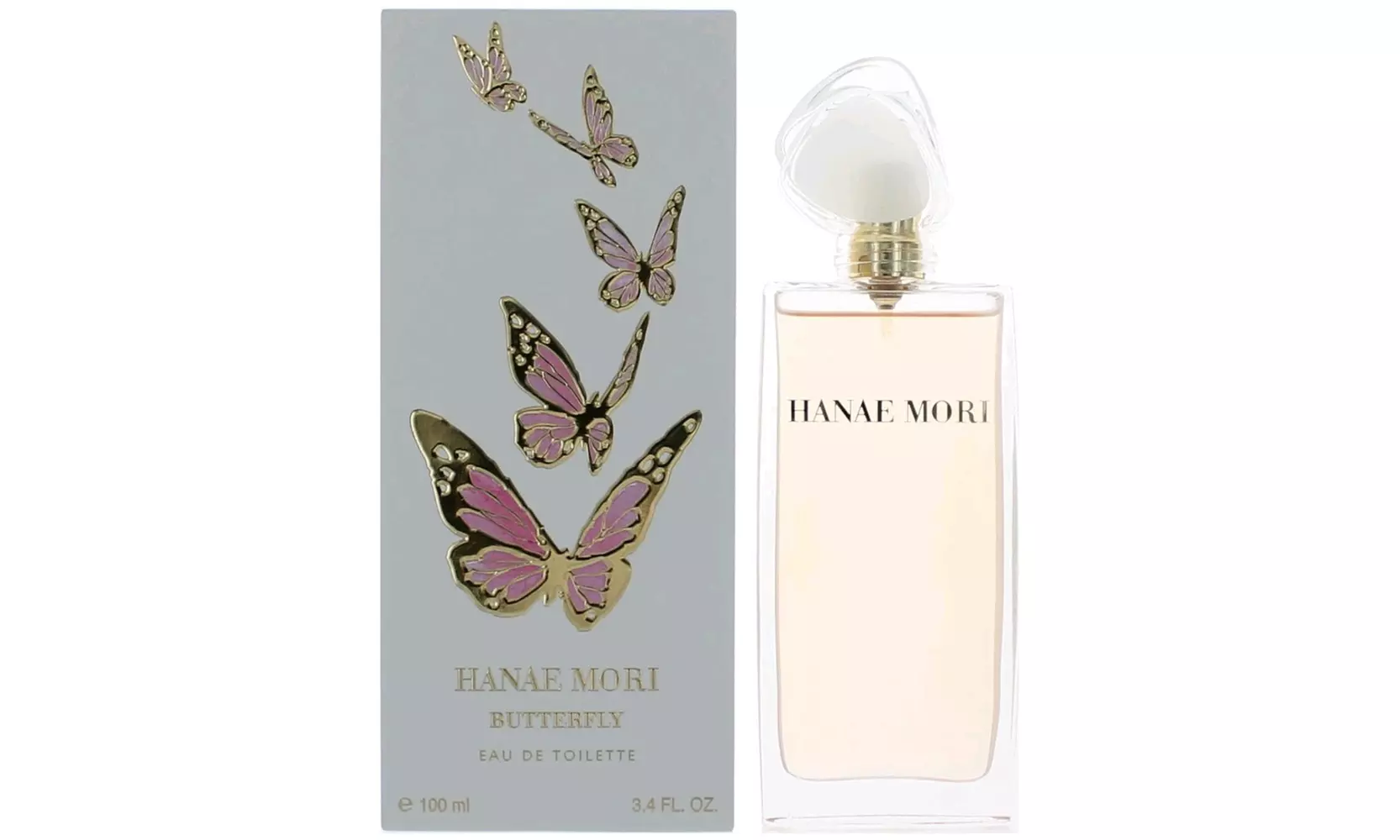 Hanae Mori Butterfly Eau de Toilette or Eau de Parfum for Women (3.4 Fl. Oz.) - Second Medium
