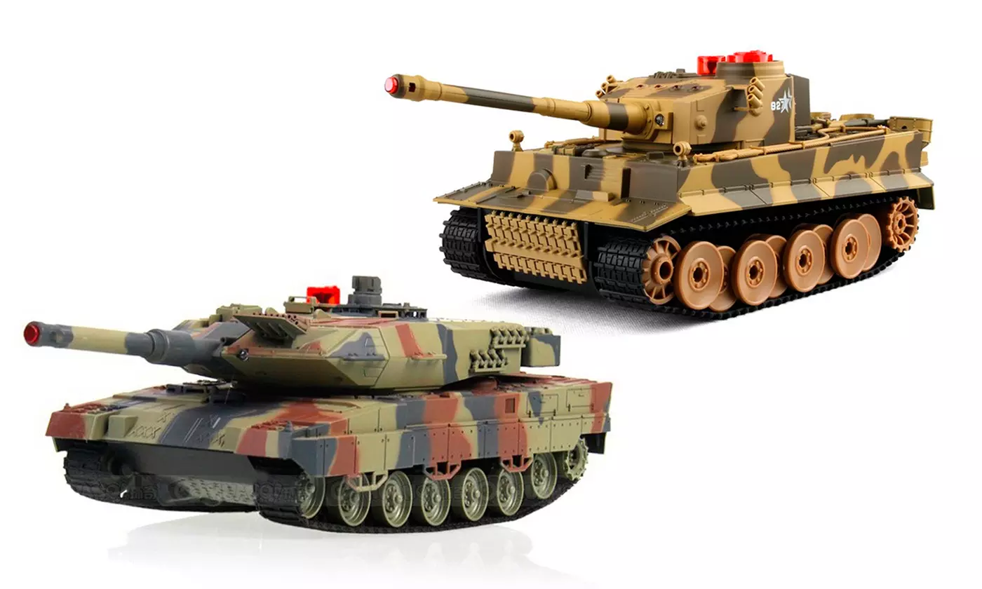 Remote Control Battling Tanks (Set of 2) - Primary Image