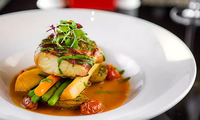 C$69 for West Coast Dinner for Two at The Lobby Restaurant and Lounge within Pinnacle Hotel (C$113 Value) - Primary Image