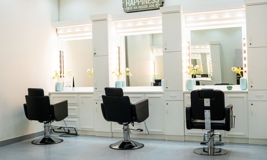 Image 2: Hair Wash, Blow Dry, or Hair Treatments at Blusher Salon and Spa