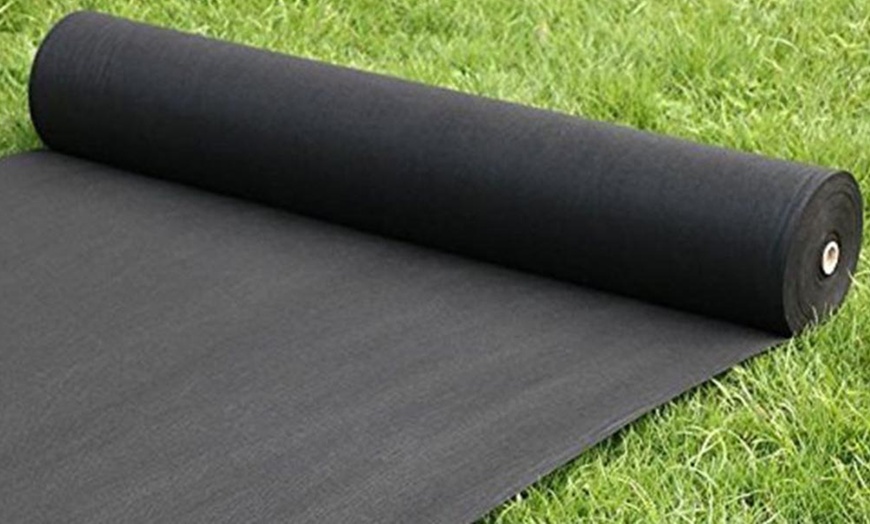 One or Two 20m Heavy-Duty Weed Control Fabrics | Groupon