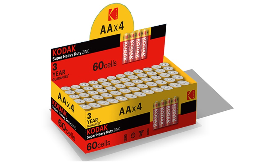 Image 4: Lot de 60 Piles Kodak AA ou AAA