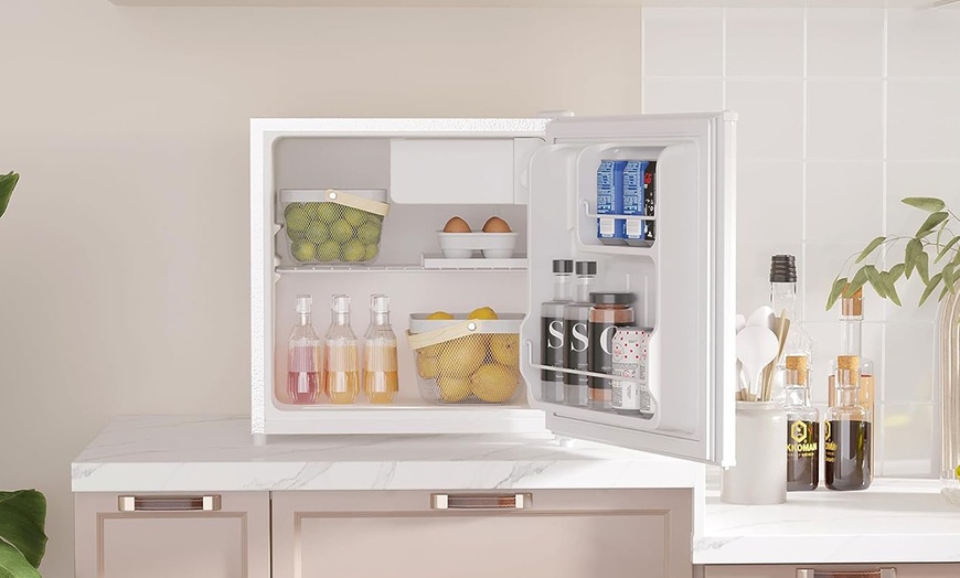 Image 3: HomCom Compact-Sized Fridge Selection