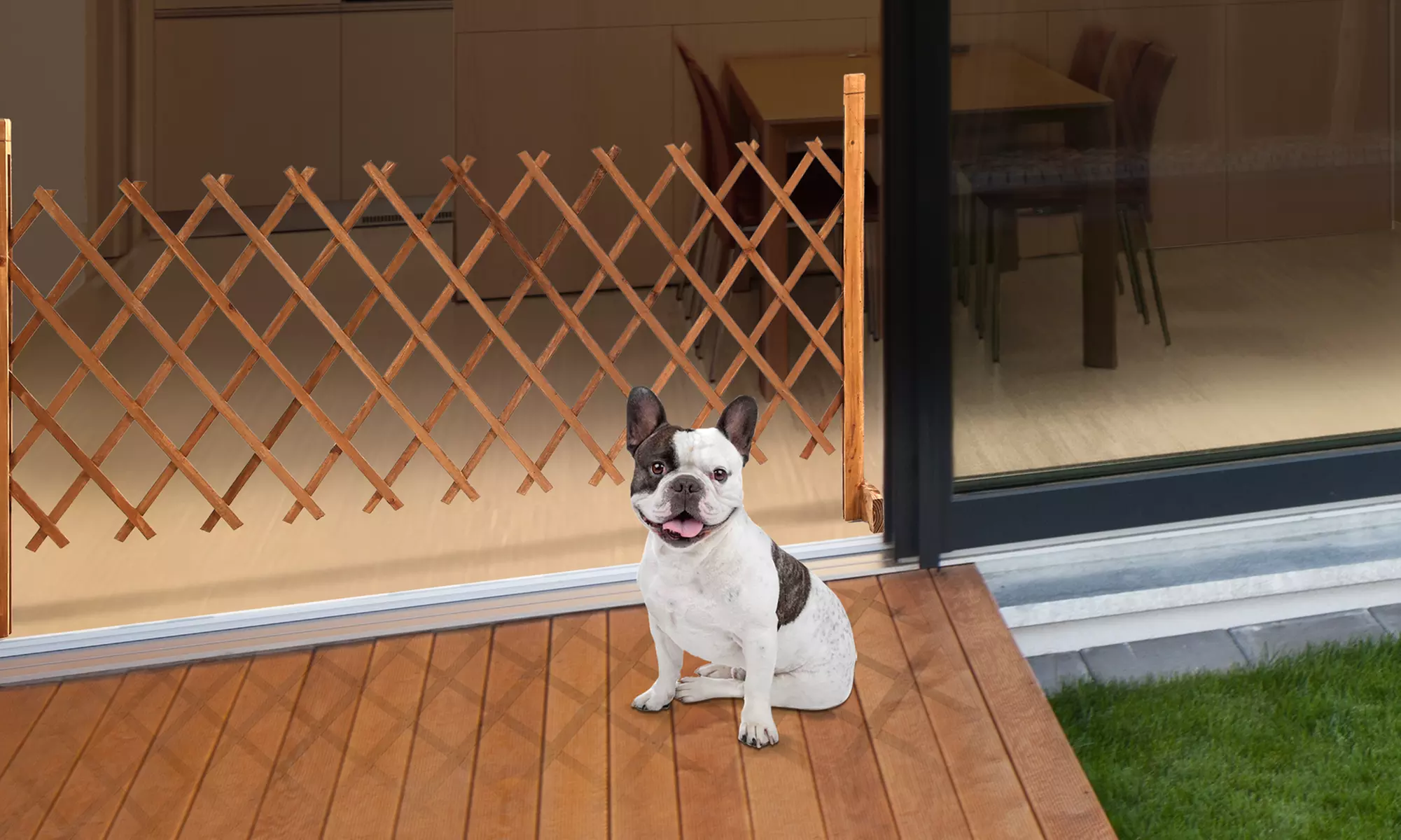 Barrière extensible pour animaux - Primary Image