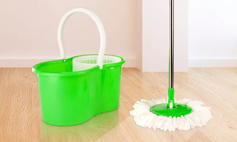 Balai + seau rotatif vert, Magic Mop - Primary Image