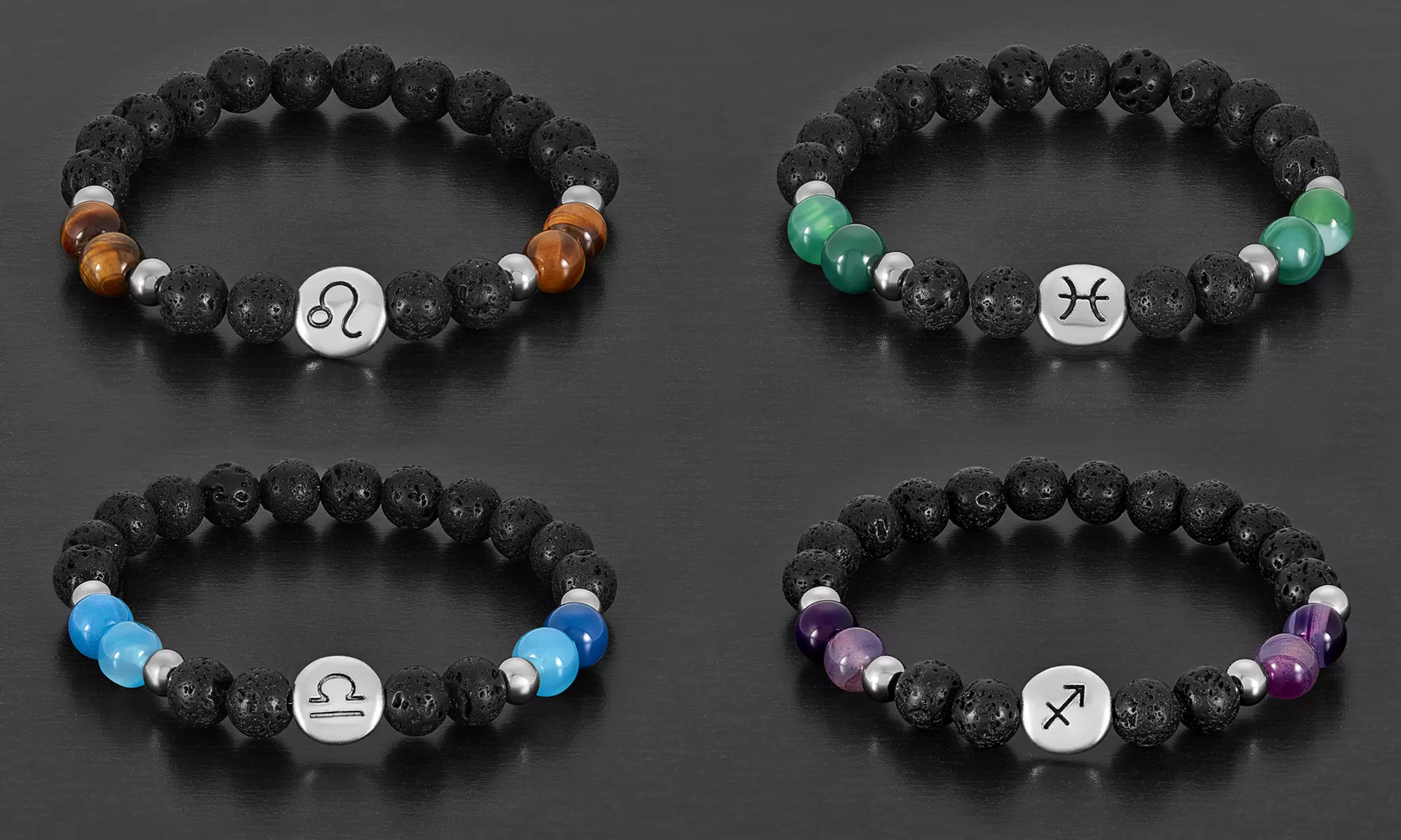 Natural Stone Horoscope Bracelets  - Primary Image