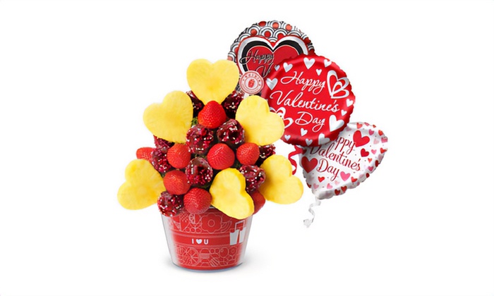 Discover Edible Arrangements with credits for any day or weekday options, up to 39% off on delightful gift baskets. - Primary Image