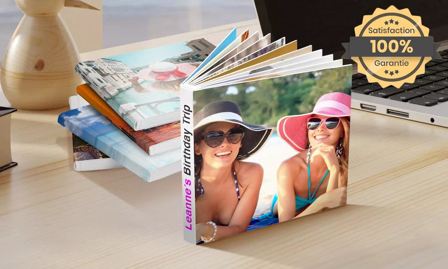 1, 2 ou 3 livres de poche de 20 pages personnalisables avec Printerpix - Primary Image