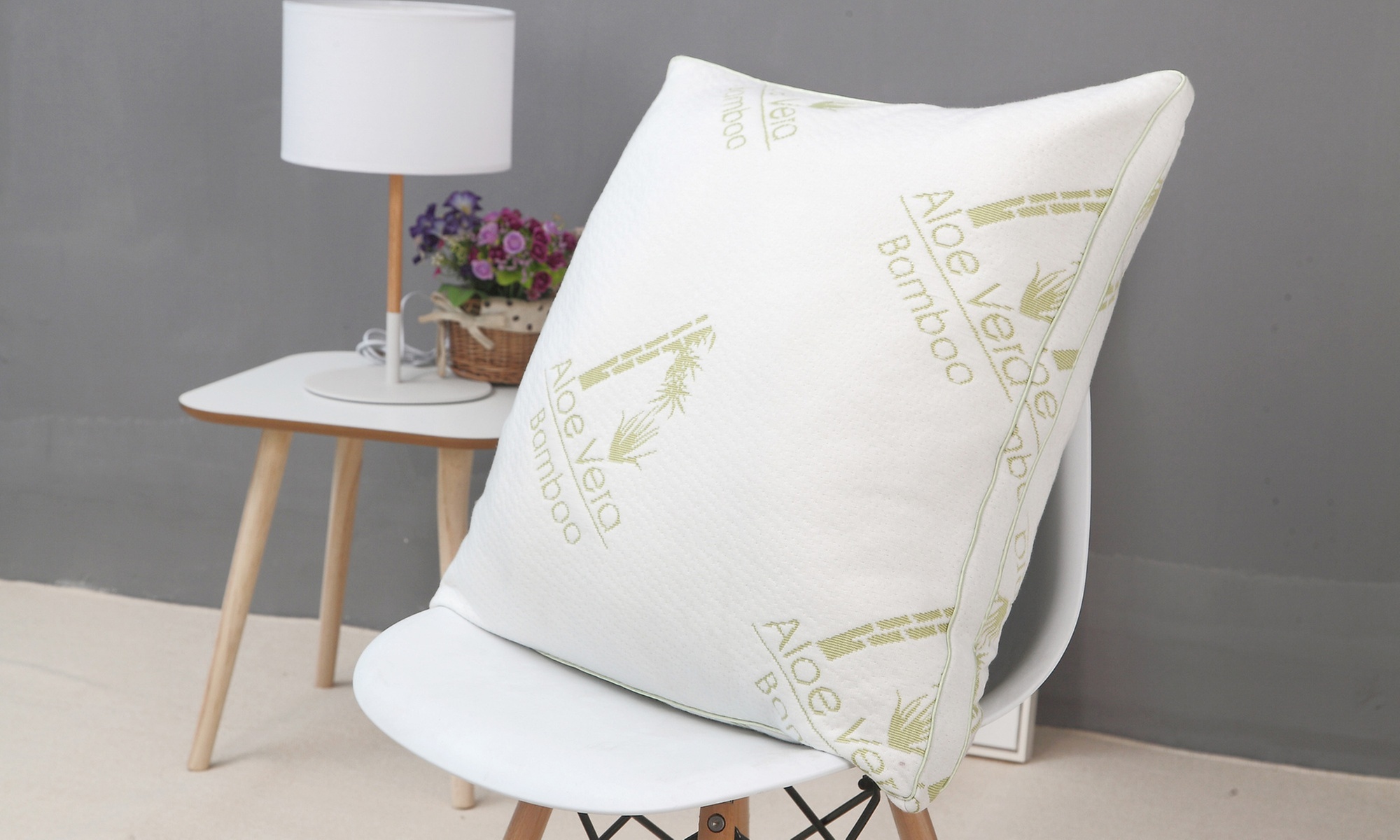 Oreillers "Natura" 60 x 60 cm, 100 % microfibre, Sampur