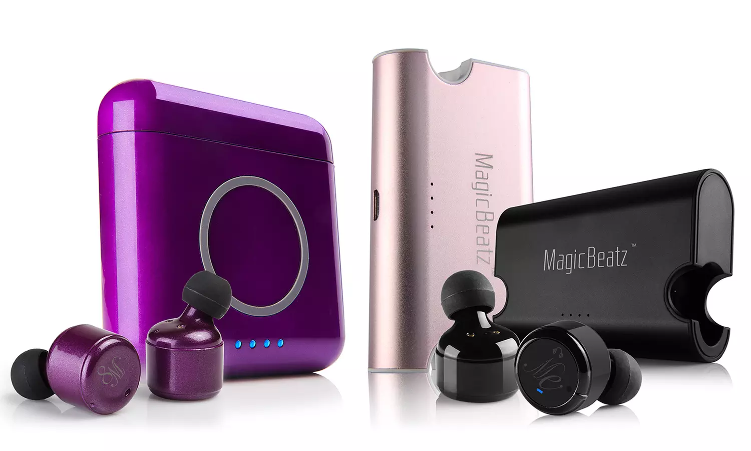 Magicbeatz True Wireless Stereo Bluetooth Sport Earbuds - 3-Hour, 6-Hour, and 8-Hour Options - Primary Image