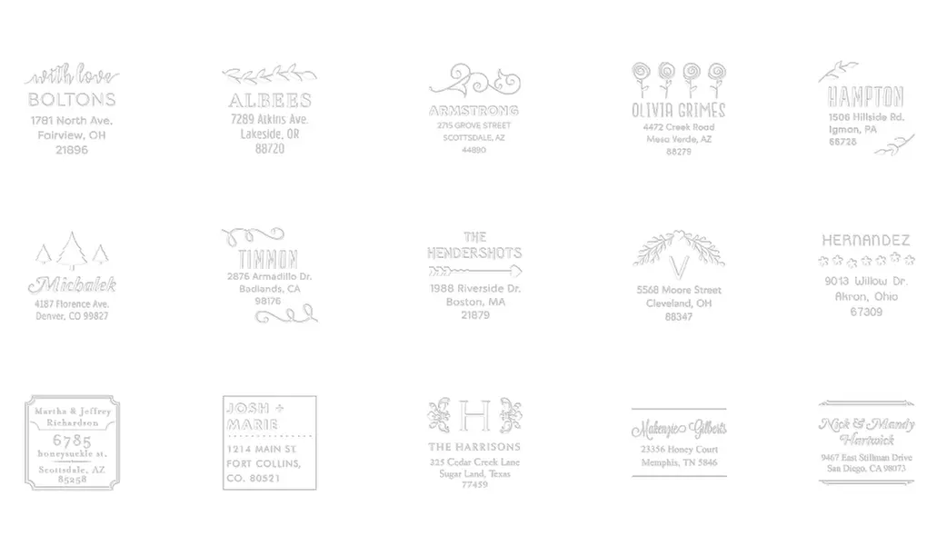 Embosser with One or Two Optional Custom Plates from Mason Row (Up to 57% Off) - Second Medium