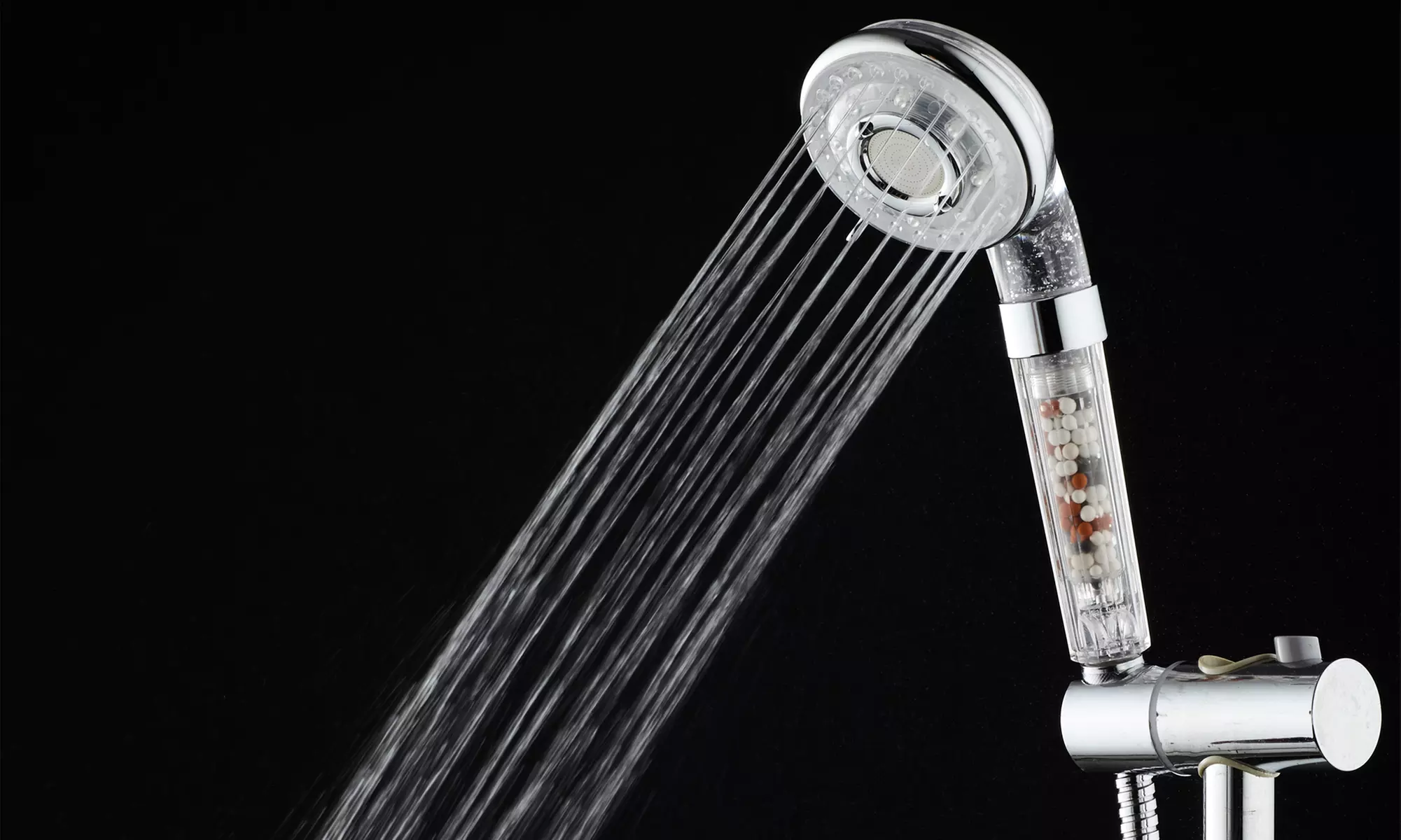 1 ou 2 douchettes économie d'eau ionique antibactérien "HG8023" de la marque Herzberg - Primary Image